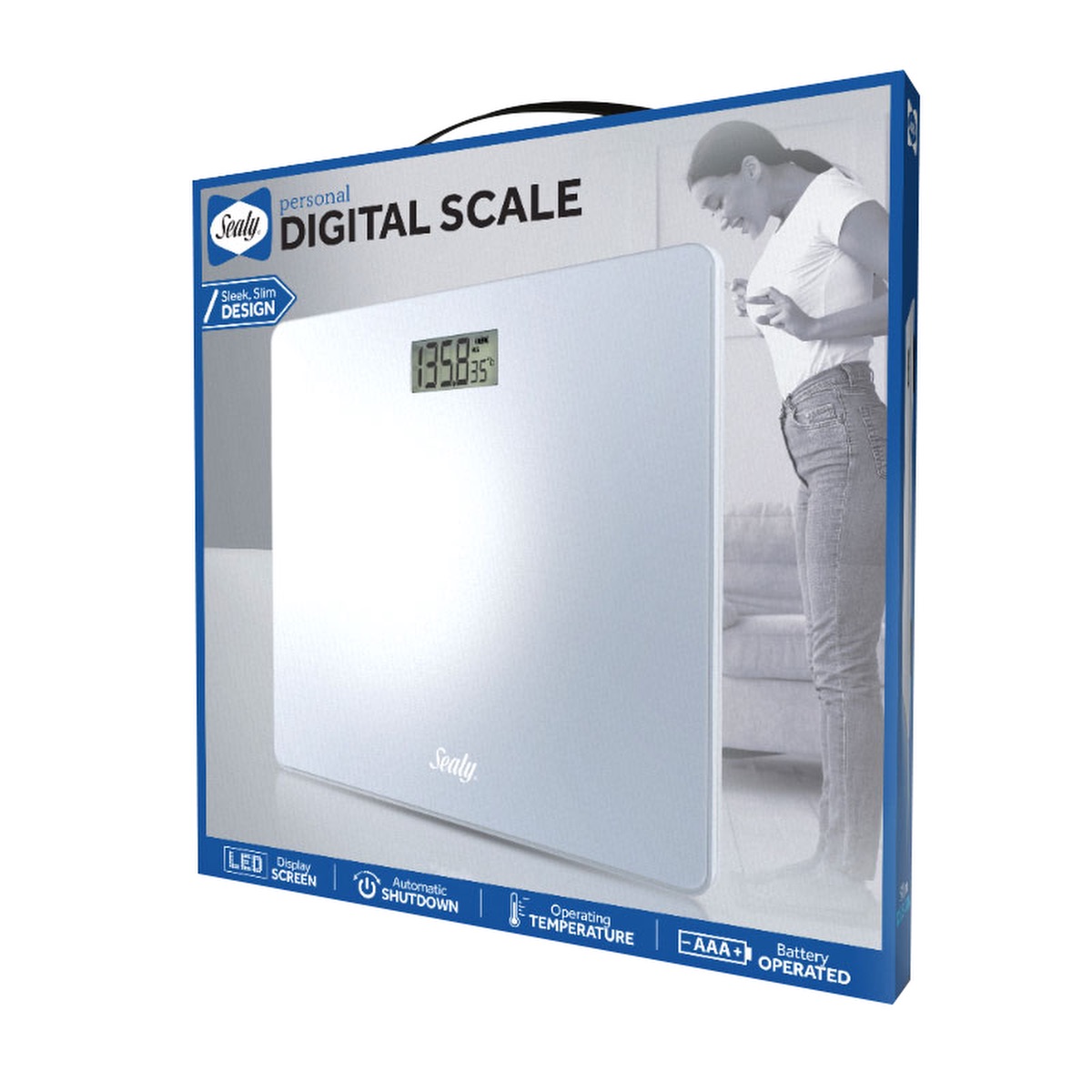 Sealy Sealy® Personal Digital Scale - EBY23 White