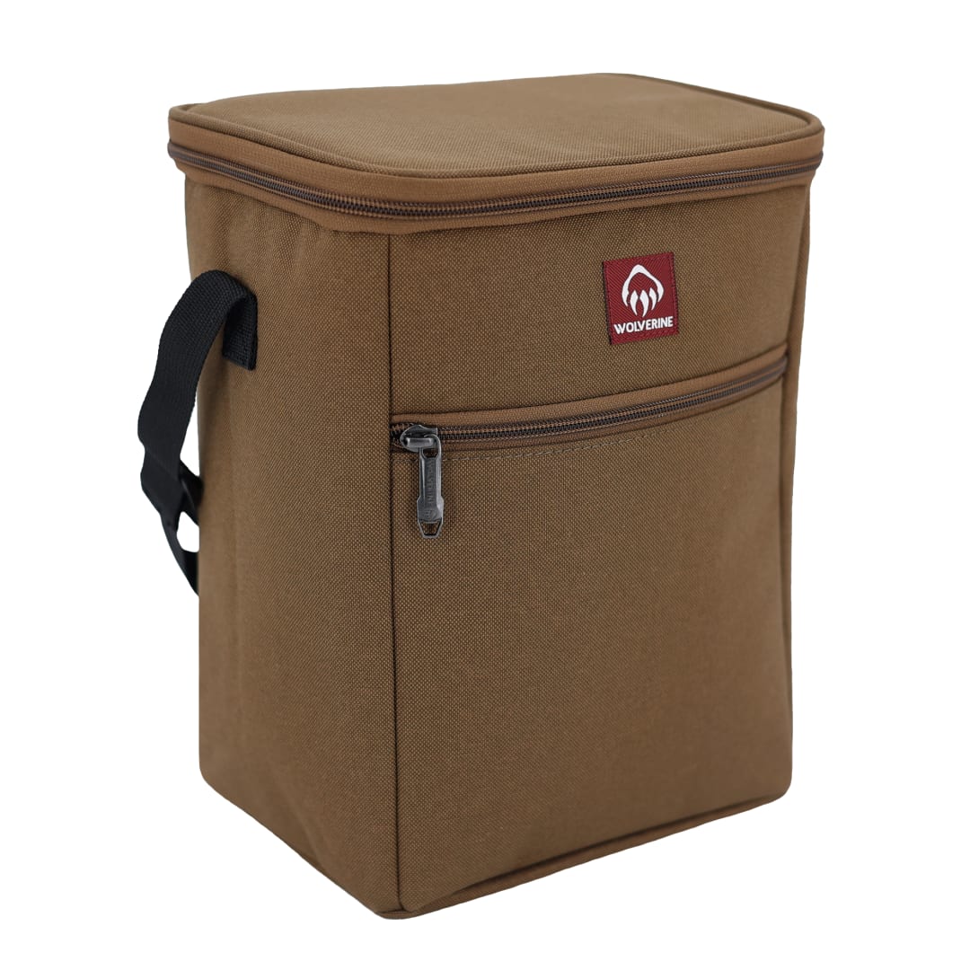 Wolverine Wolverine Vertical 12 Can Cooler - 1883-02 Brown