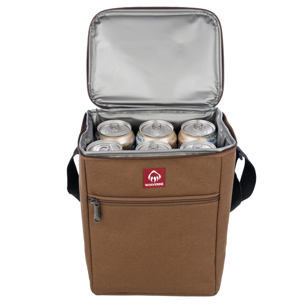 Wolverine Wolverine Vertical 12 Can Cooler - 1883-02 Brown
