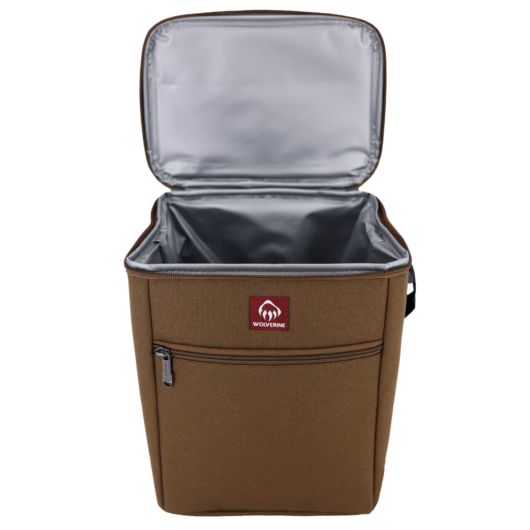 Wolverine Wolverine Vertical 12 Can Cooler - 1883-02 Brown