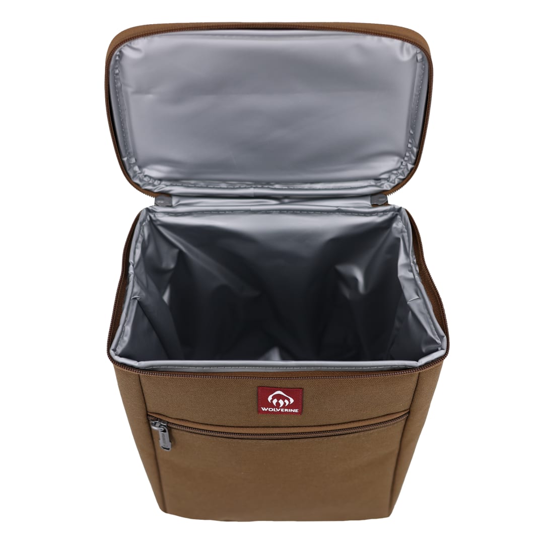 Wolverine Wolverine Vertical 12 Can Cooler - 1883-02 Brown
