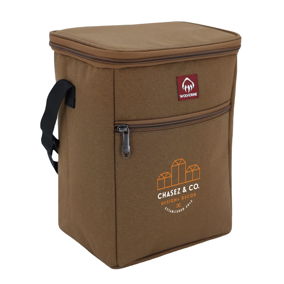 Wolverine Wolverine Vertical 12 Can Cooler - 1883-02 Brown