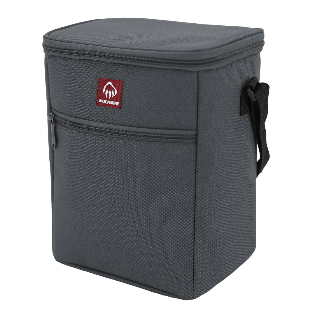 Wolverine Wolverine Vertical 12 Can Cooler - 1883-02 Gray