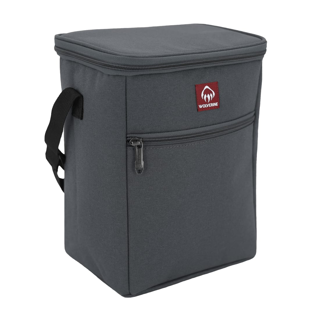 Wolverine Wolverine Vertical 12 Can Cooler - 1883-02 Gray