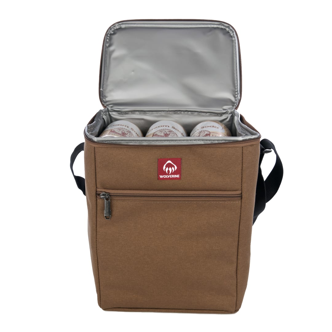 Wolverine Wolverine Vertical 12 Can Cooler - 1883-02 Brown