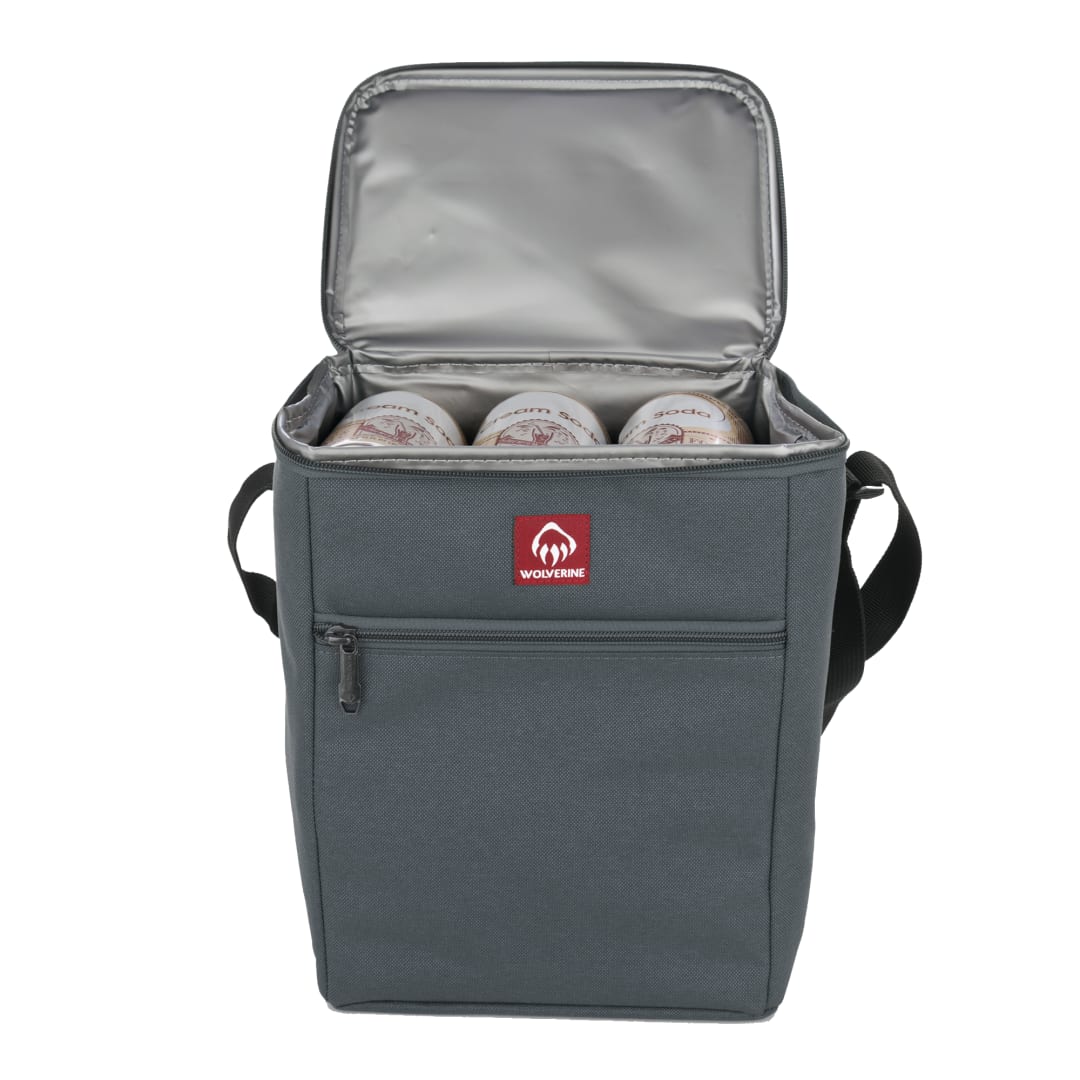 Wolverine Wolverine Vertical 12 Can Cooler - 1883-02 Gray