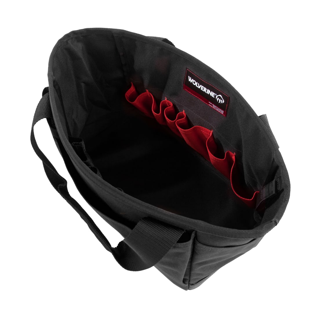 Wolverine Wolverine 13&quot; 17-Pocket Tool Tote - 1883-09 Black