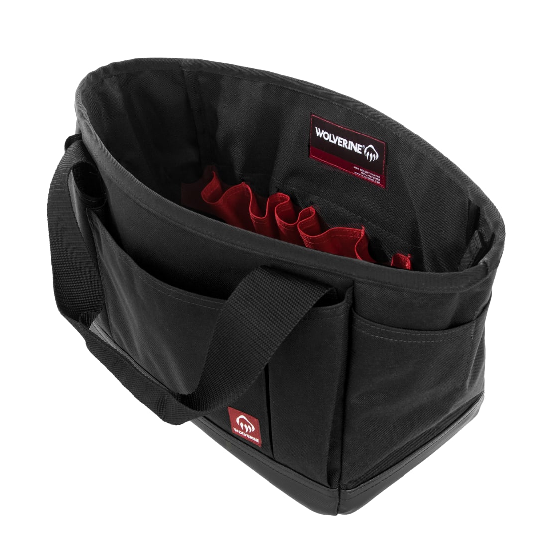 Wolverine Wolverine 13&quot; 17-Pocket Tool Tote - 1883-09 Black
