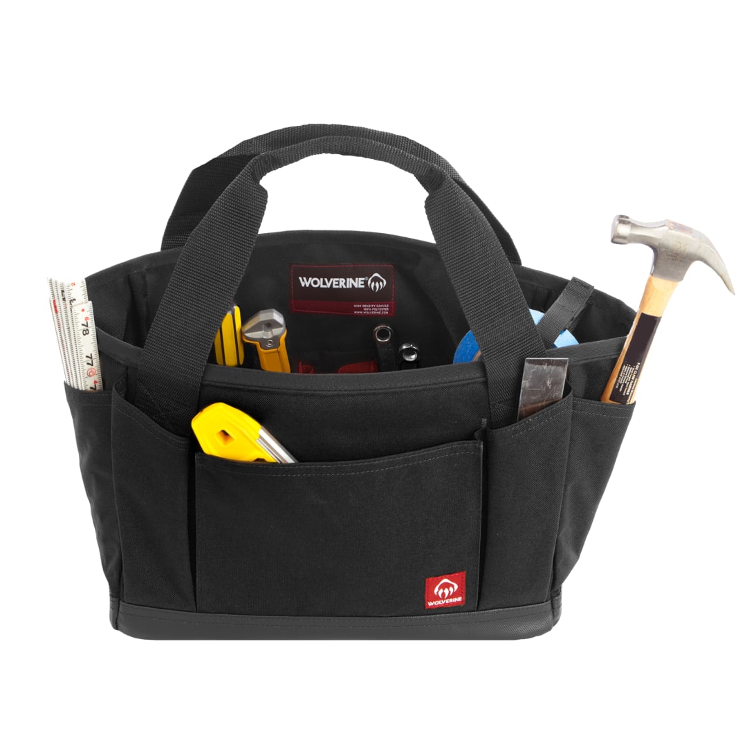 Wolverine Wolverine 13&quot; 17-Pocket Tool Tote - 1883-09 Black
