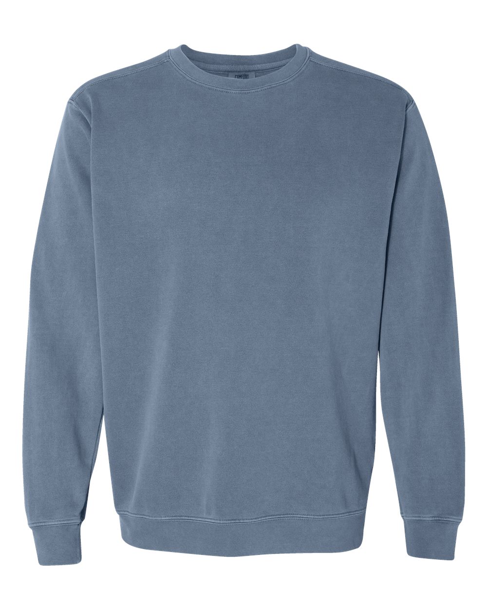Comfort Colors Unisex Garment-Dyed Crewneck Sweatshirt - 1566 Blue Jean
