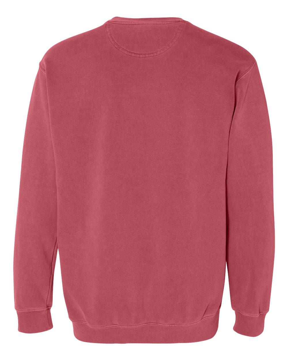 Comfort Colors Unisex Garment-Dyed Crewneck Sweatshirt - 1566 Crimson