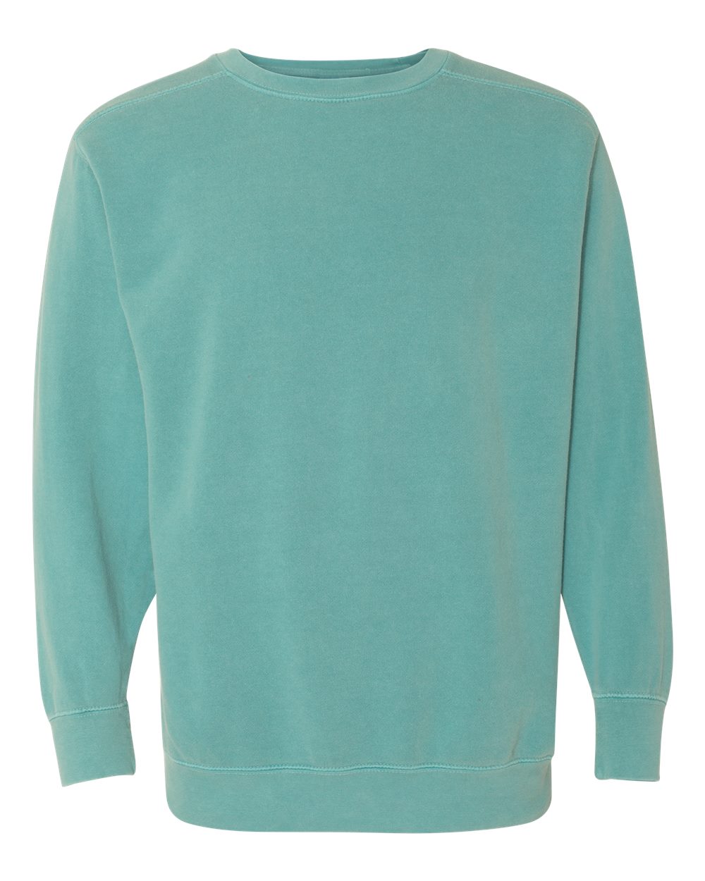 Comfort Colors Unisex Garment-Dyed Crewneck Sweatshirt - 1566 Seafoam