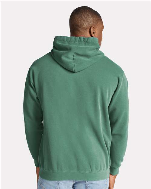 Comfort Colors Unisex Garment-Dyed Hooded Sweatshirt - 1567 Light Green
