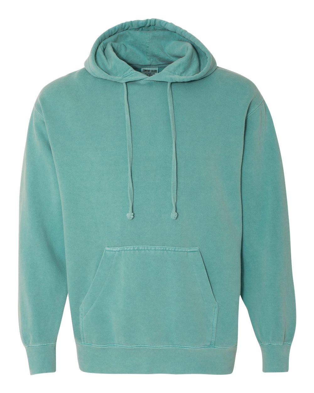Comfort Colors Unisex Garment-Dyed Hooded Sweatshirt - 1567 Seafoam