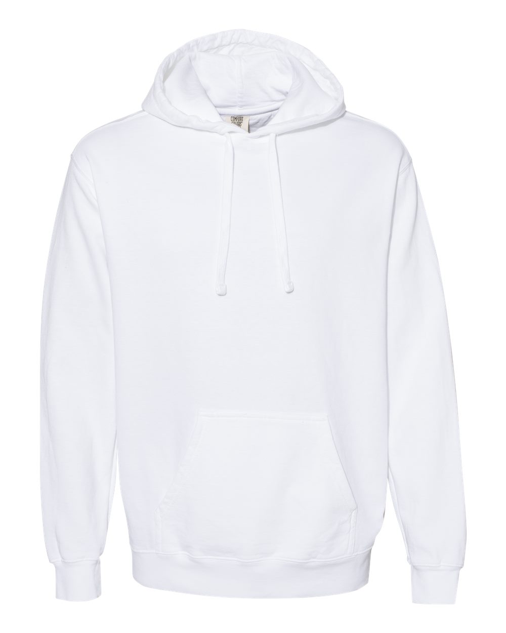 Comfort Colors Unisex Garment-Dyed Hooded Sweatshirt - 1567 White