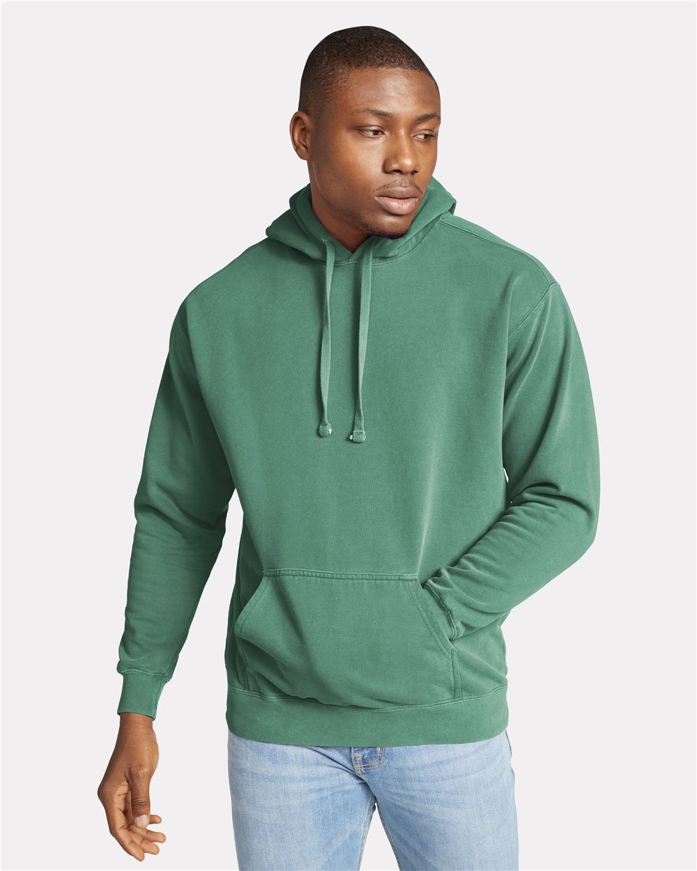American Apparel Unisex Garment-Dyed Hooded Sweatshirt - 1567