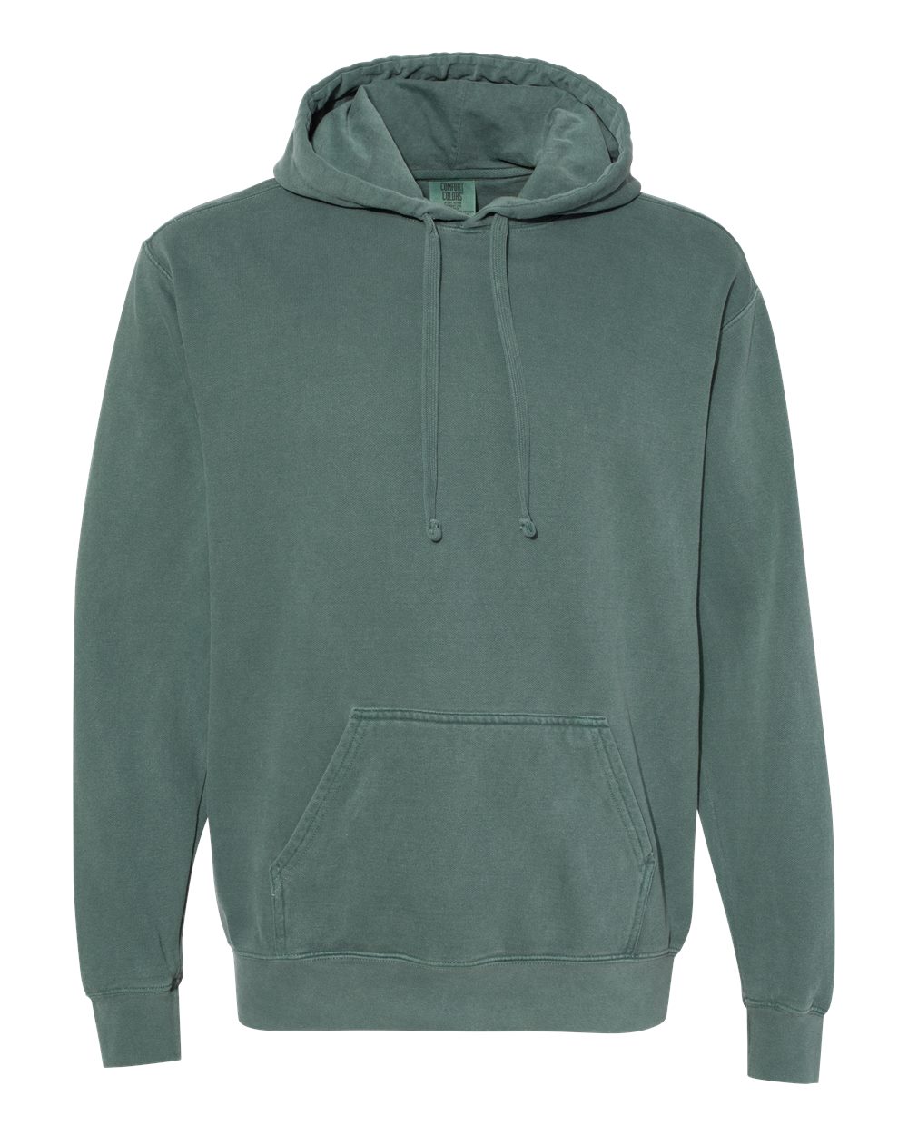 Comfort Colors Unisex Garment-Dyed Hooded Sweatshirt - 1567 Blue Spruce