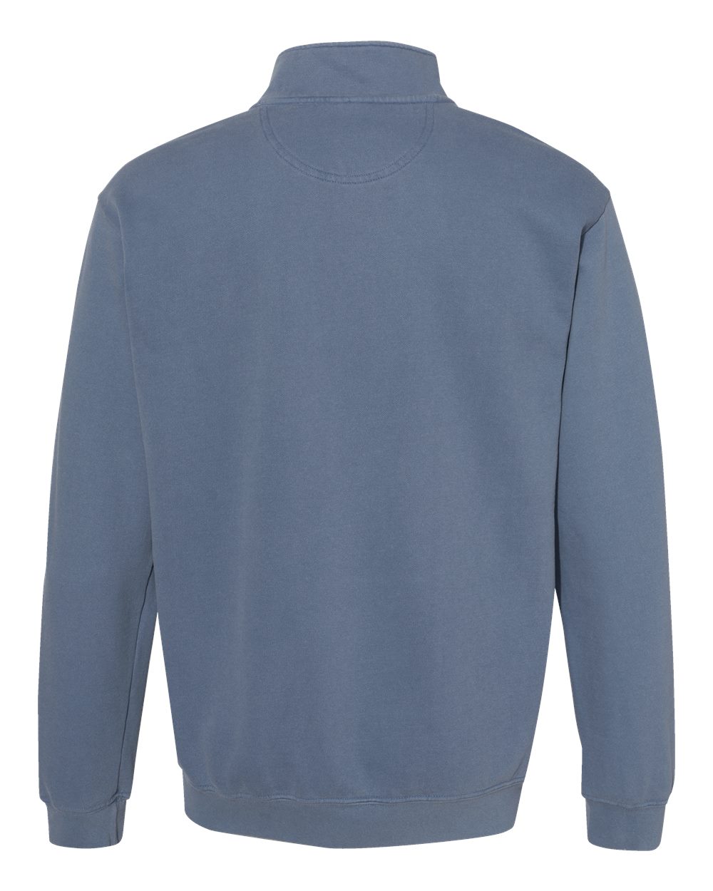 Comfort Colors Unisex Garment-Dyed Quarter-Zip Sweatshirt - 1580 Blue Jean