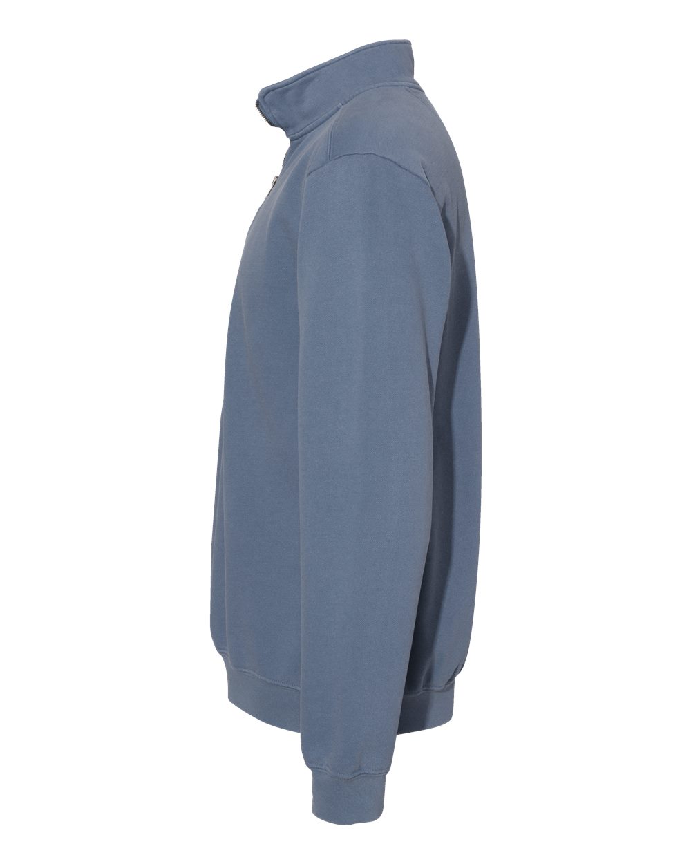 Comfort Colors Unisex Garment-Dyed Quarter-Zip Sweatshirt - 1580 Blue Jean