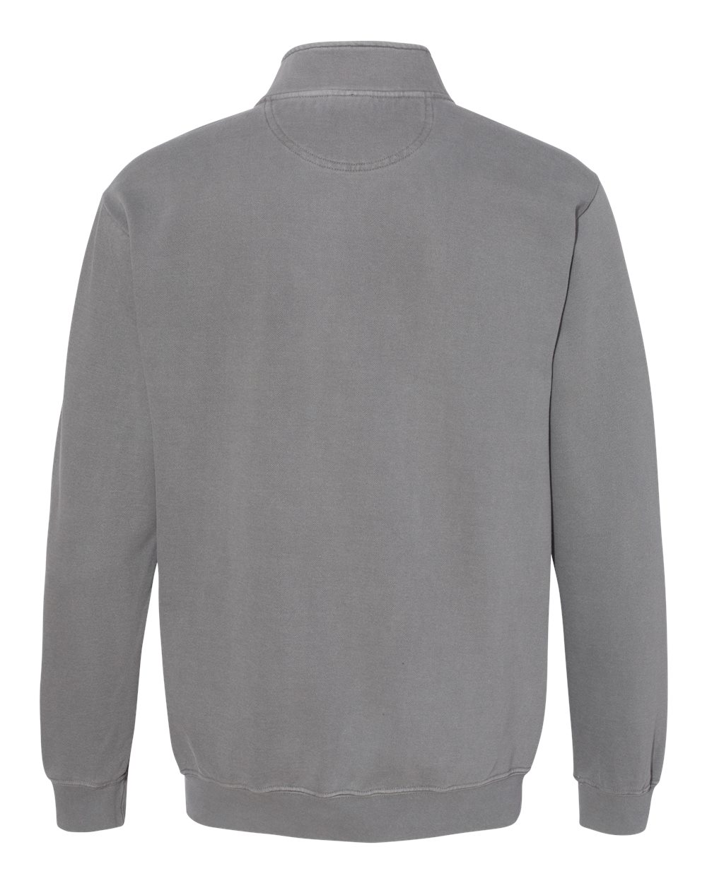 Comfort Colors Unisex Garment-Dyed Quarter-Zip Sweatshirt - 1580 Grey