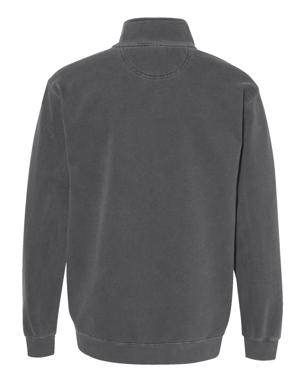 Comfort Colors Unisex Garment-Dyed Quarter-Zip Sweatshirt - 1580 Pepper