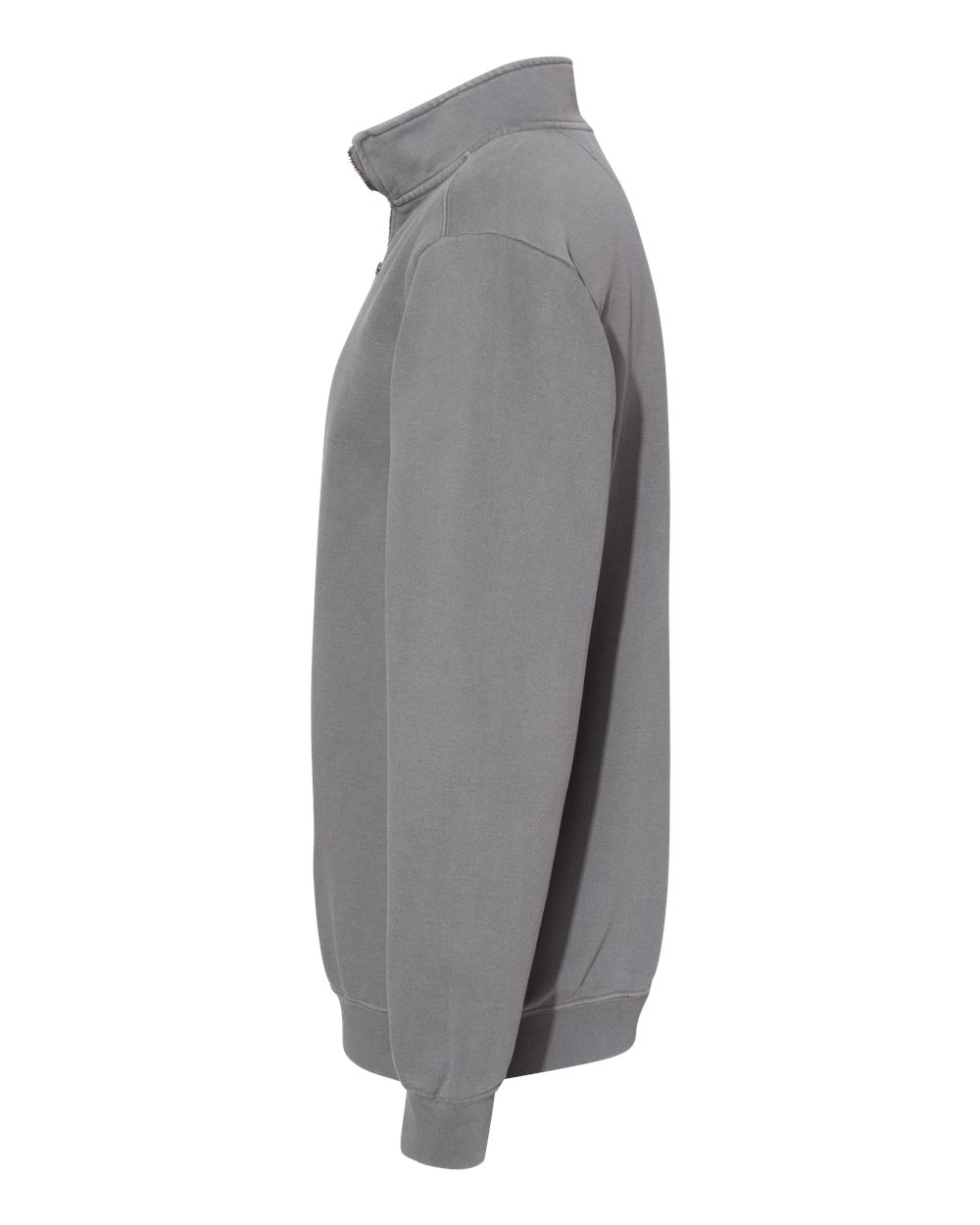 Comfort Colors Unisex Garment-Dyed Quarter-Zip Sweatshirt - 1580 Grey