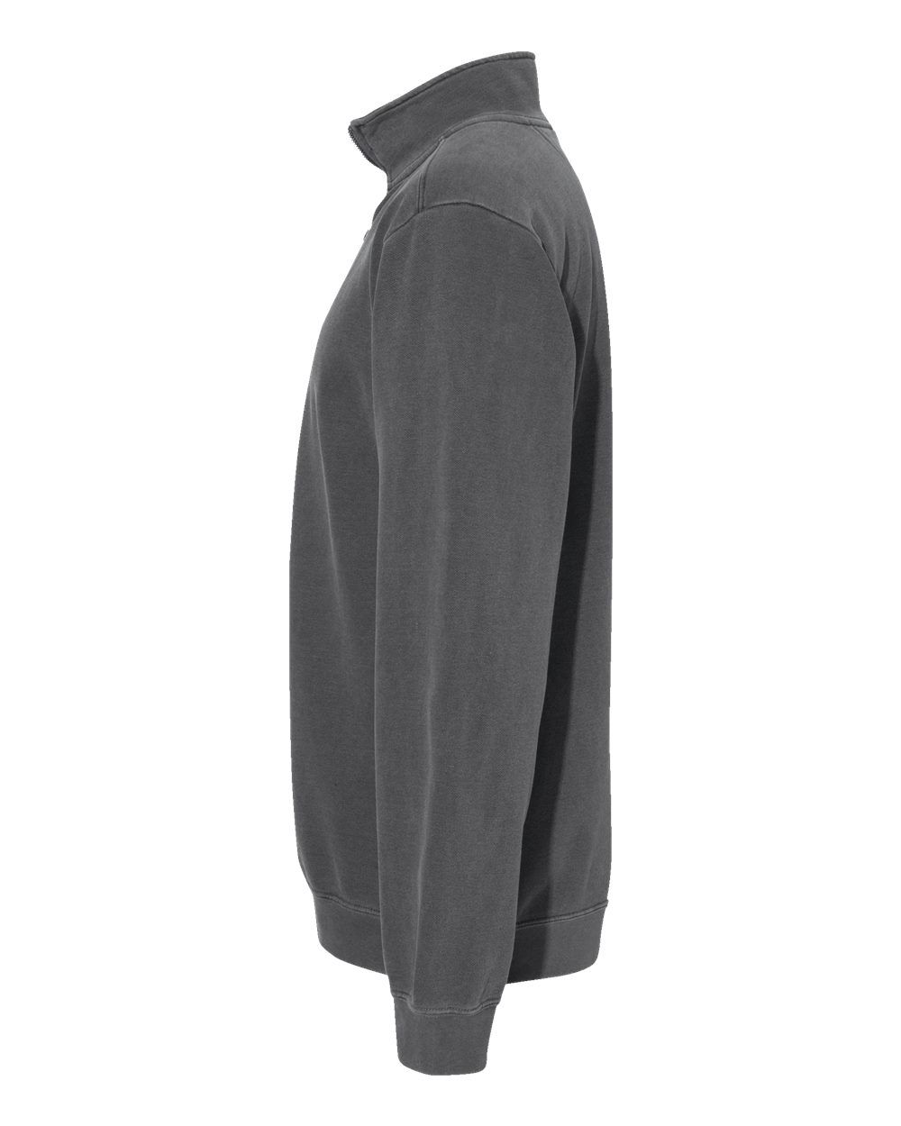 Comfort Colors Unisex Garment-Dyed Quarter-Zip Sweatshirt - 1580 Pepper
