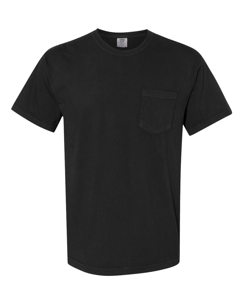 Comfort Colors Unisex Garment-Dyed Heavyweight Pocket T-Shirt - 6030 Black