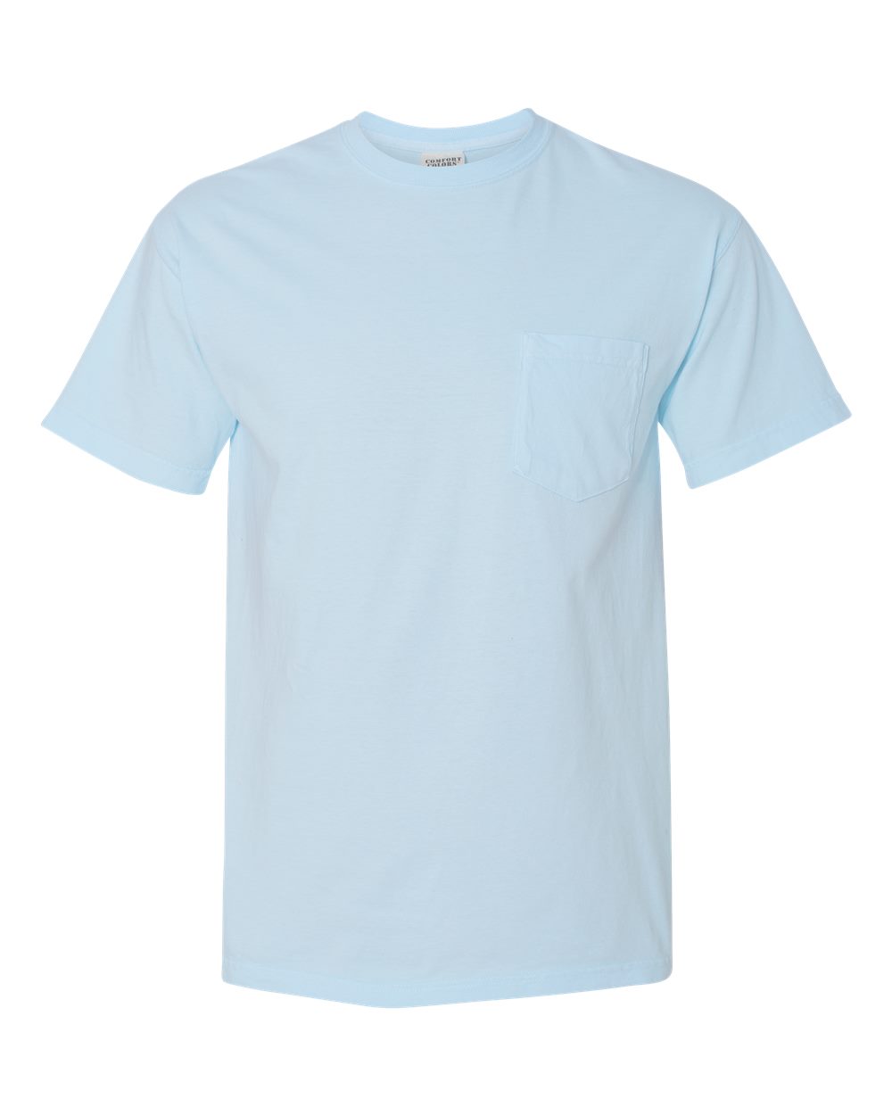Comfort Colors Unisex Garment-Dyed Heavyweight Pocket T-Shirt - 6030 Chambray
