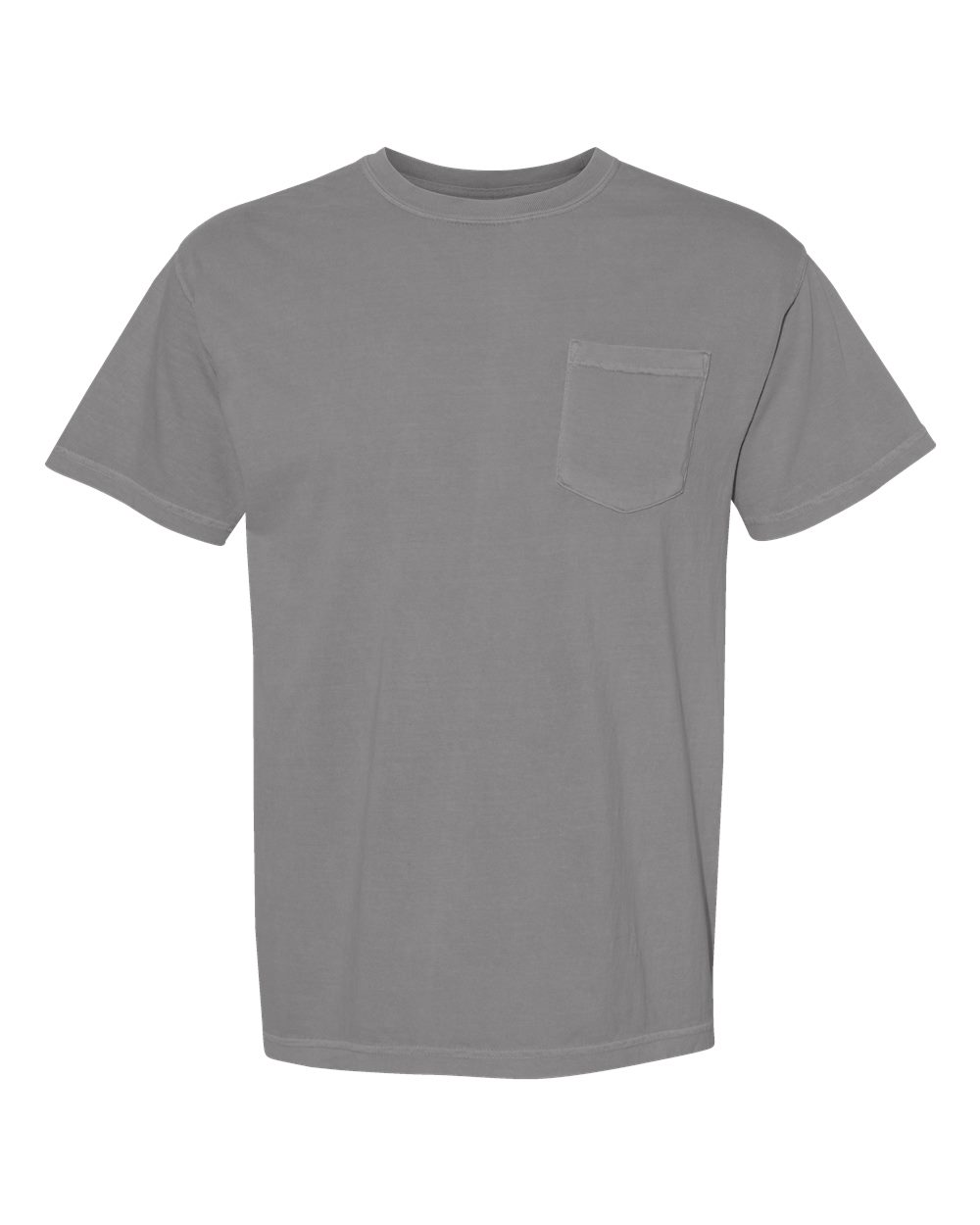Comfort Colors Unisex Garment-Dyed Heavyweight Pocket T-Shirt - 6030 Grey