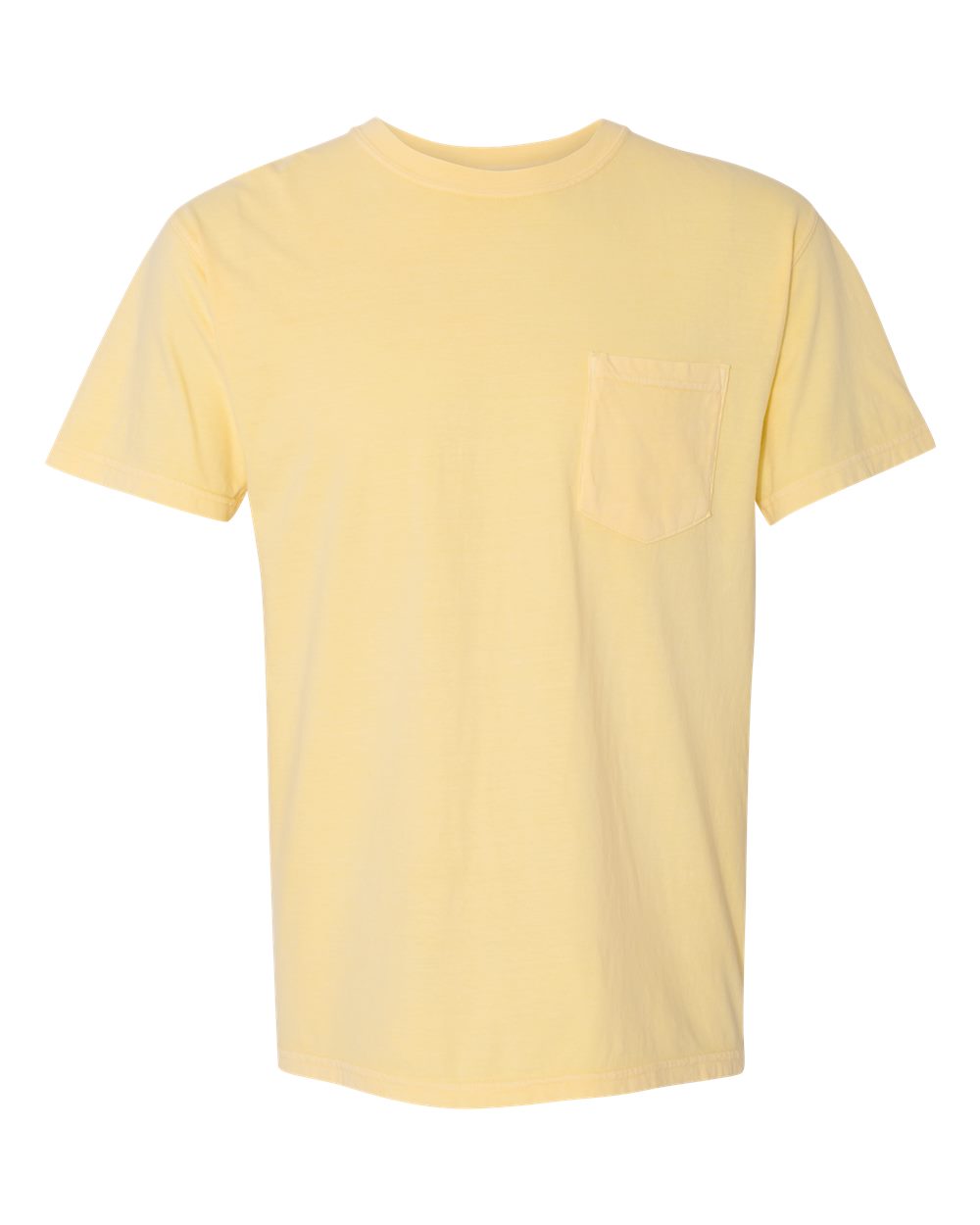Comfort Colors Unisex Garment-Dyed Heavyweight Pocket T-Shirt - 6030 Butter