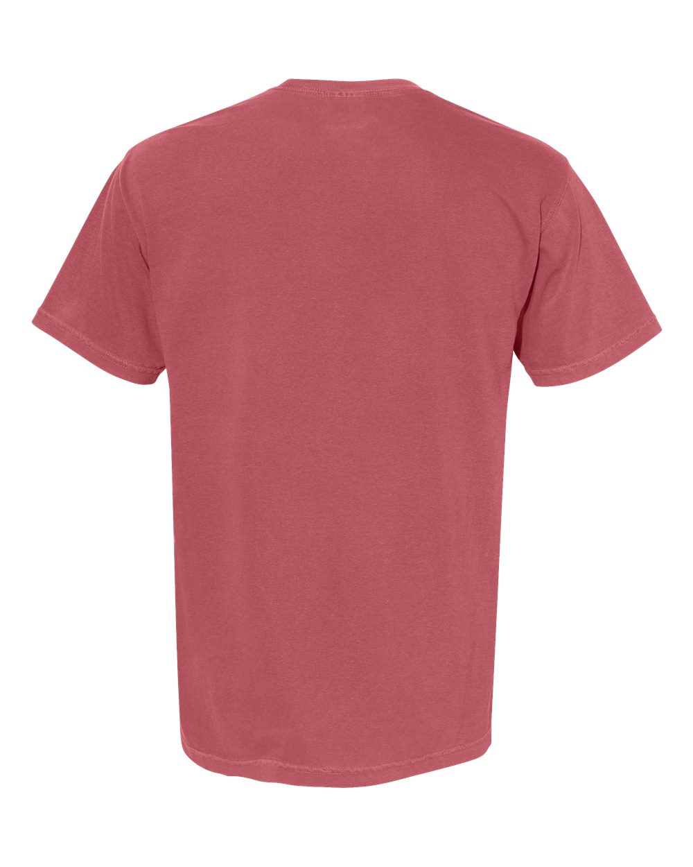 Comfort Colors Unisex Garment-Dyed Heavyweight Pocket T-Shirt - 6030 Crimson