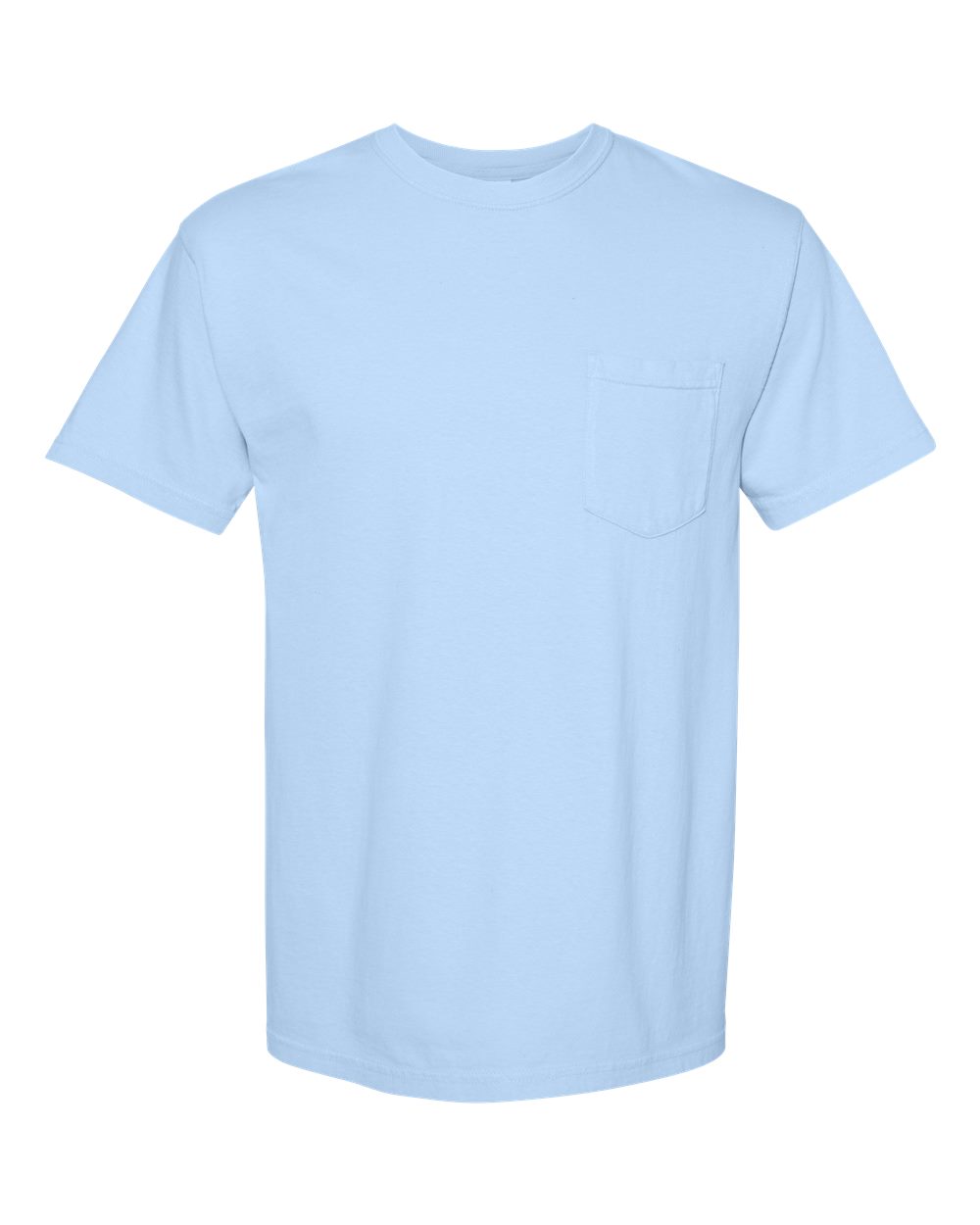 Comfort Colors Unisex Garment-Dyed Heavyweight Pocket T-Shirt - 6030 Hydrangea