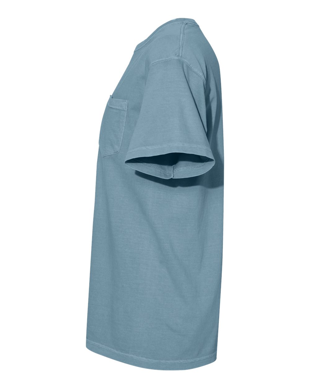 Comfort Colors Unisex Garment-Dyed Heavyweight Pocket T-Shirt - 6030 Ice Blue