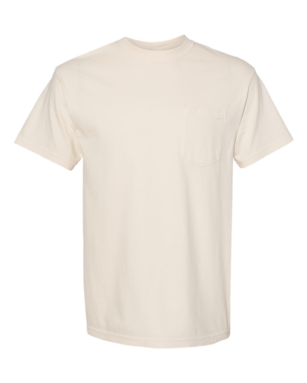 Comfort Colors Unisex Garment-Dyed Heavyweight Pocket T-Shirt - 6030 Ivory