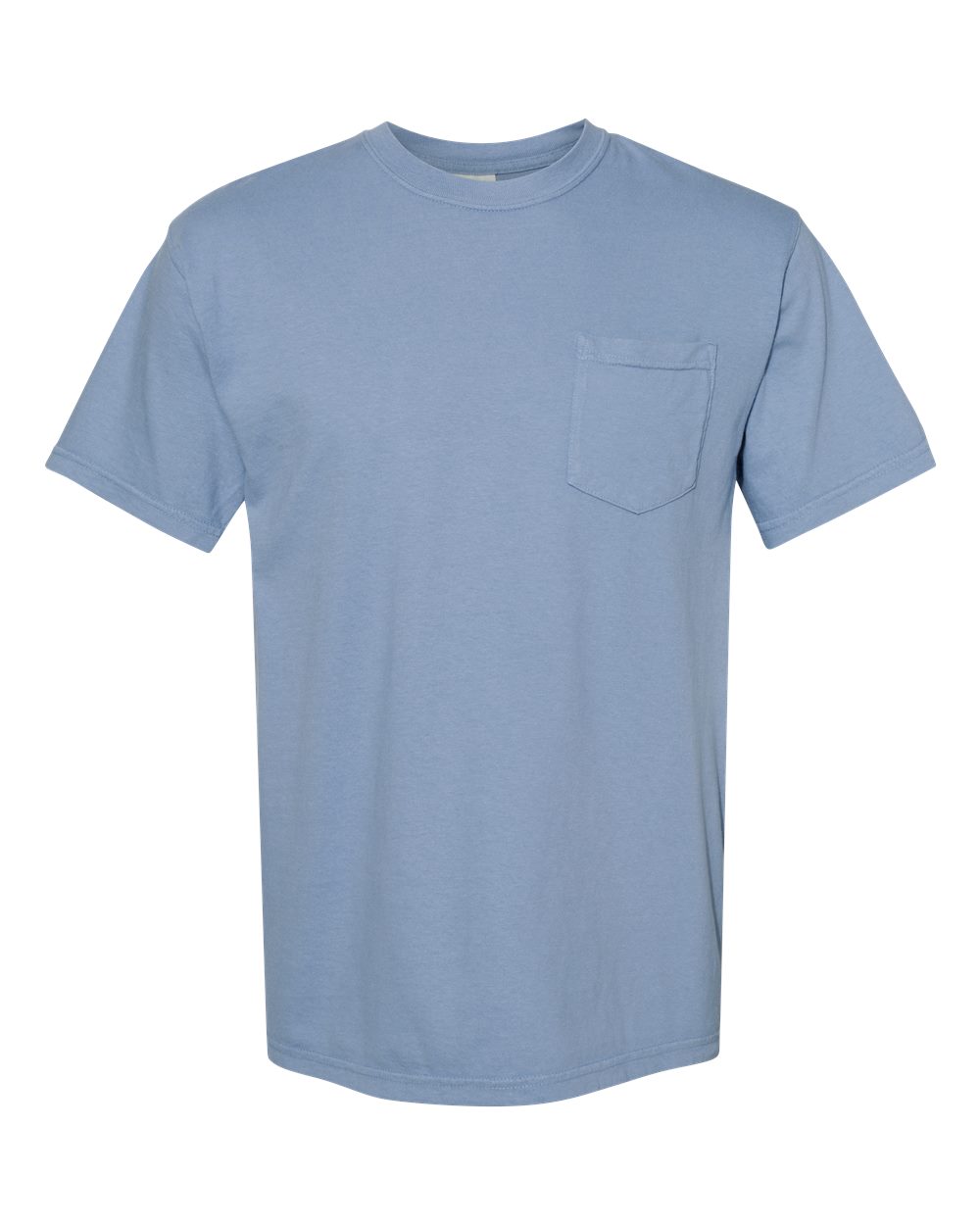 Comfort Colors Unisex Garment-Dyed Heavyweight Pocket T-Shirt - 6030 Washed Denim
