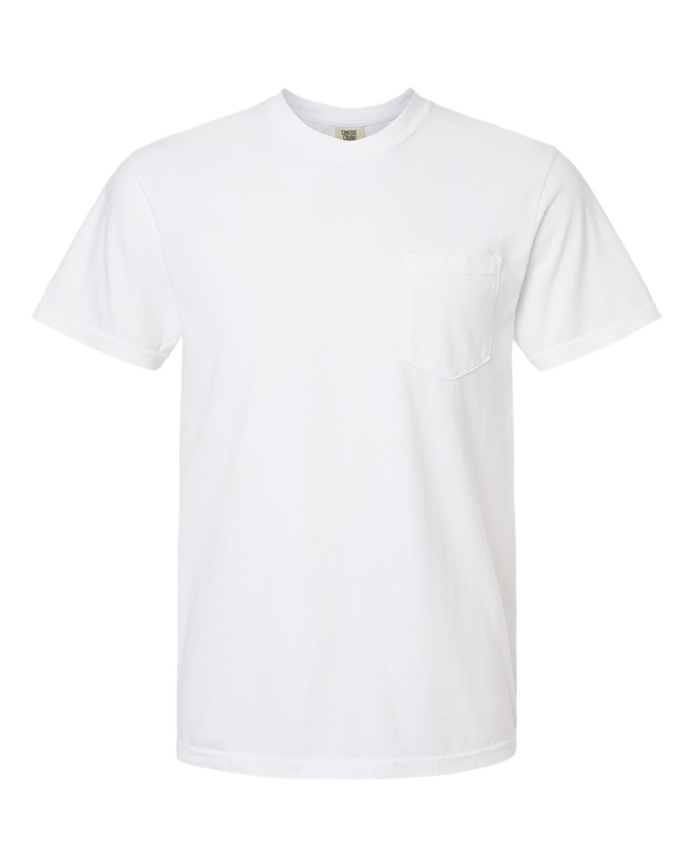 Comfort Colors Unisex Garment-Dyed Heavyweight Pocket T-Shirt - 6030 White