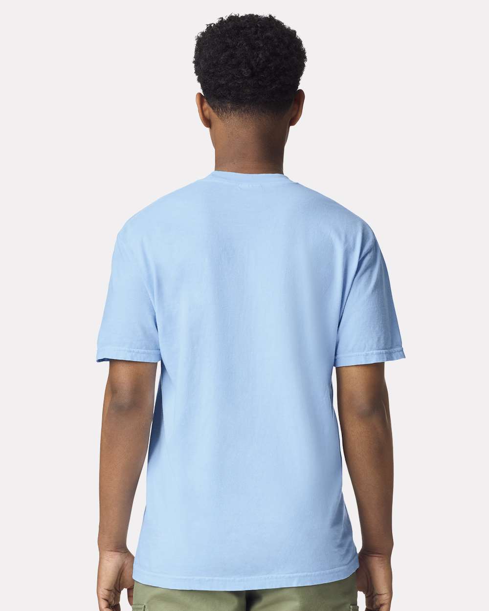 Comfort Colors Unisex Garment-Dyed Heavyweight Pocket T-Shirt - 6030 Hydrangea