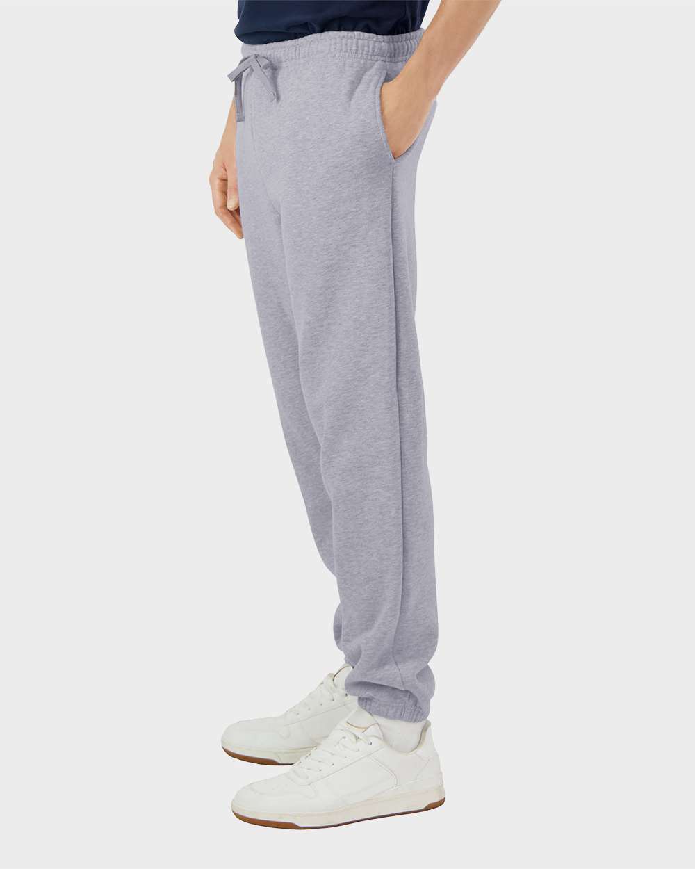American Apparel Unisex ReFlex Fleece Sweatpants - RF491 Heather Grey
