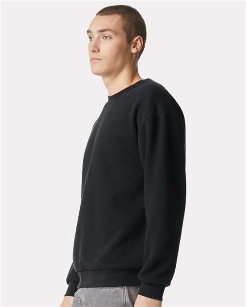 American Apparel Unisex ReFlex Fleece Crewneck Sweatshirt - RF496 Black
