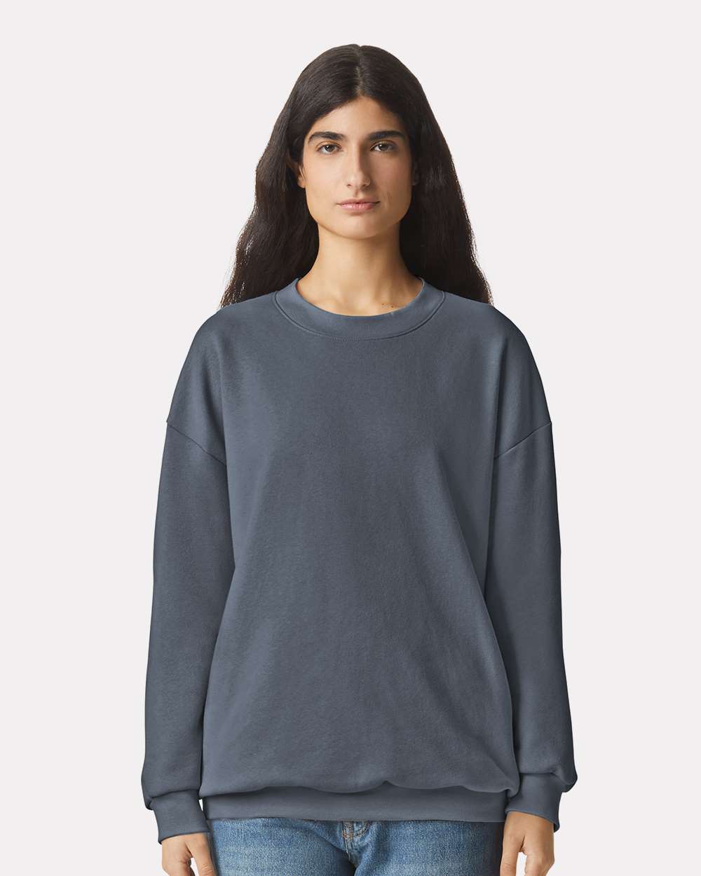 American Apparel Unisex ReFlex Fleece Crewneck Sweatshirt - RF496 Asphalt