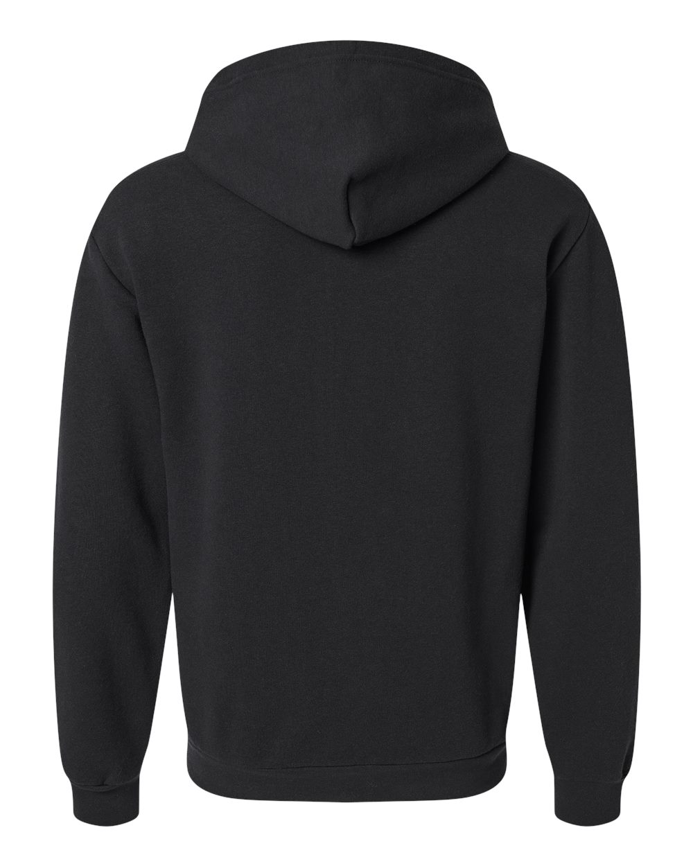 American Apparel Unisex ReFlex Fleece Full-Zip Hoodie Sweatshirt - RF497 Black