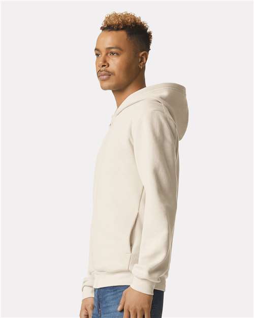 American Apparel Unisex ReFlex Fleece Full-Zip Hoodie Sweatshirt - RF497 Bone