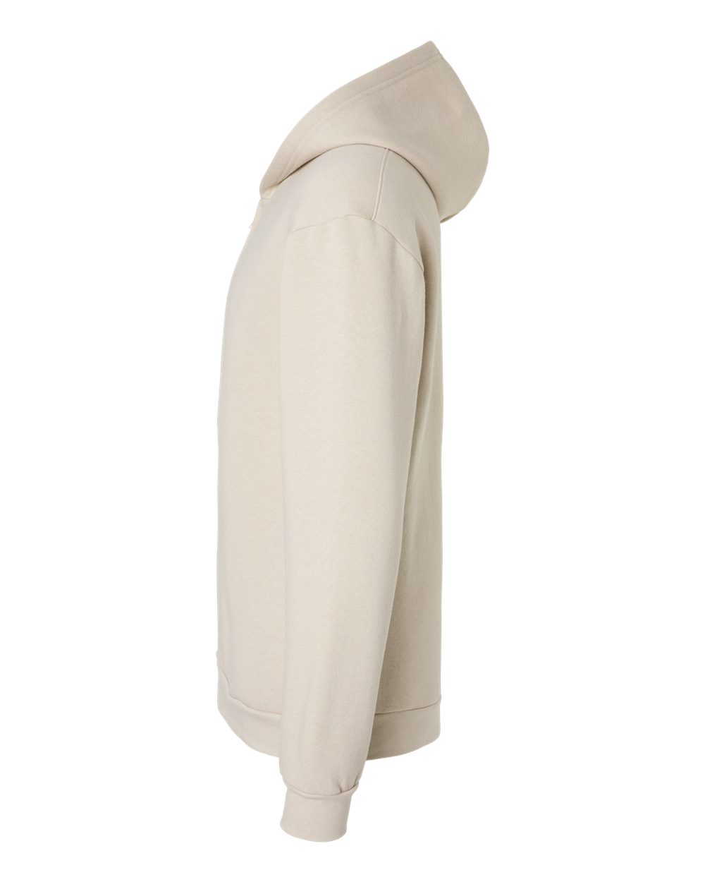 American Apparel Unisex ReFlex Fleece Full-Zip Hoodie Sweatshirt - RF497 Bone