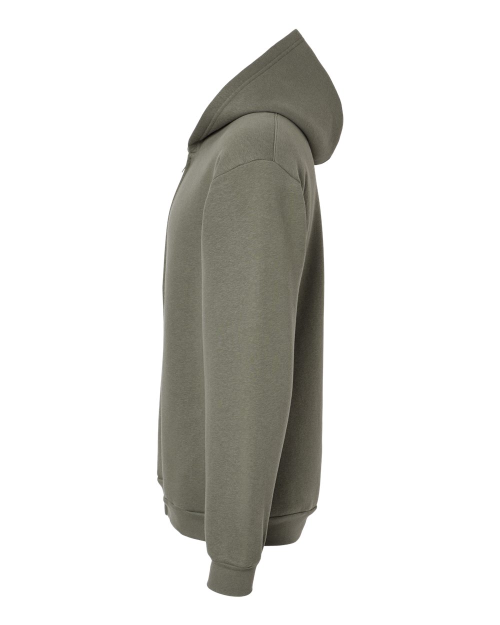 American Apparel Unisex ReFlex Fleece Full-Zip Hoodie Sweatshirt - RF497 Lieutenant