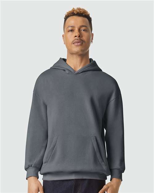 American Apparel Unisex ReFlex Fleece Hoodie Sweatshirt - RF498 Asphalt