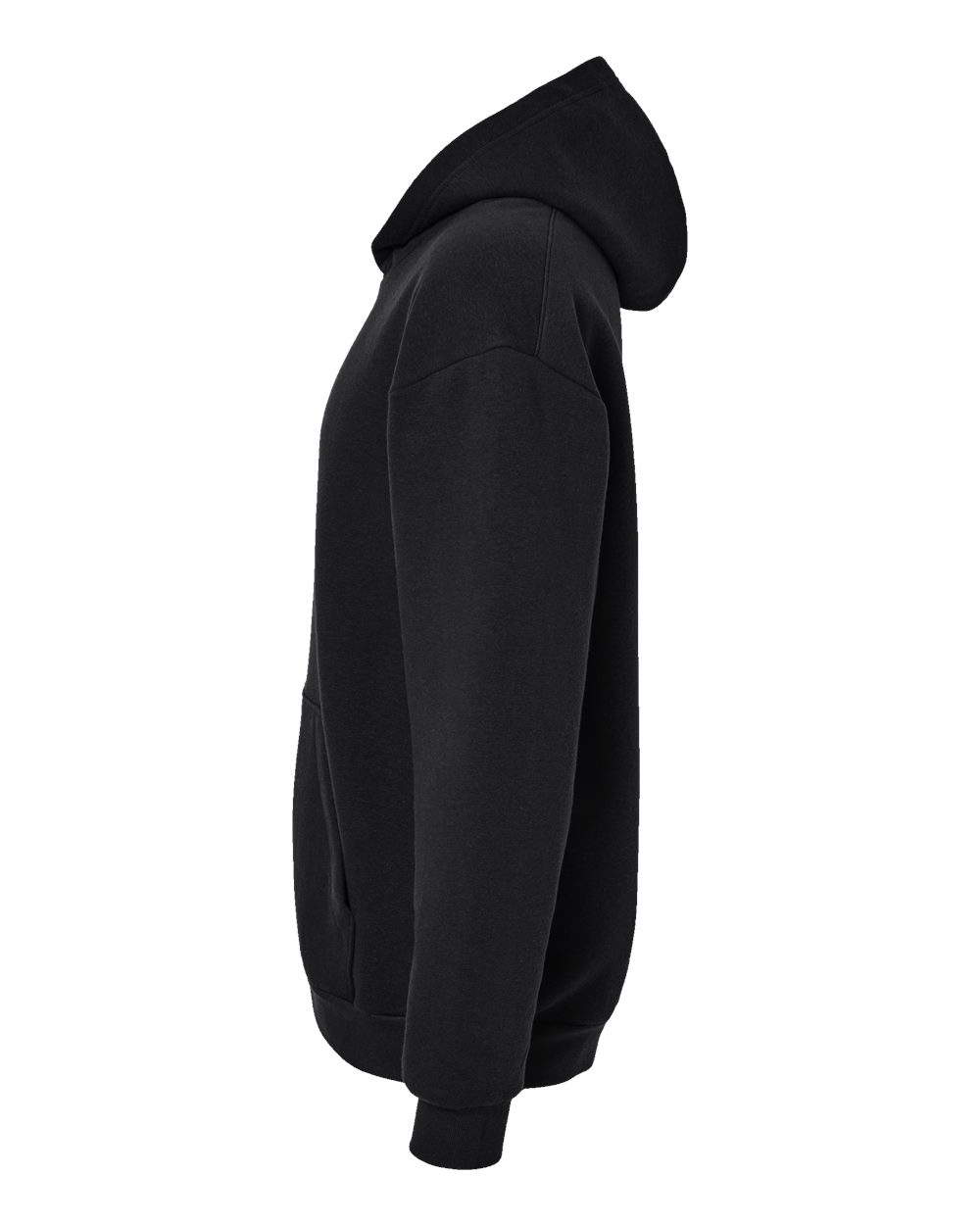 American Apparel Unisex ReFlex Fleece Hoodie Sweatshirt - RF498 Black