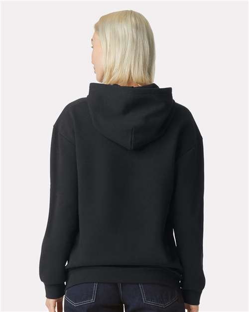 American Apparel Unisex ReFlex Fleece Hoodie Sweatshirt - RF498 Black