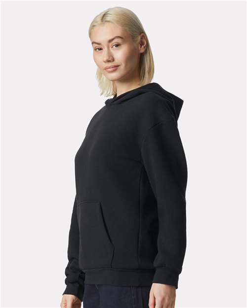 American Apparel Unisex ReFlex Fleece Hoodie Sweatshirt - RF498 Black