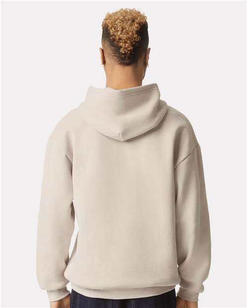 American Apparel Unisex ReFlex Fleece Hoodie Sweatshirt - RF498 Bone